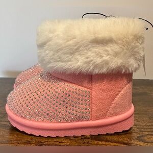 Olivia Miller Girl Toddler Girls Rhinestone Winter Boots NWT Size 6